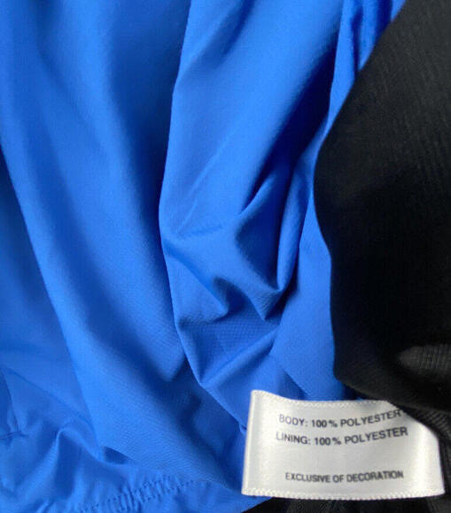 Cutter & Buck Windbreaker Mens XL Blue Black Half Zip  Jacket - Picture 2 of 14